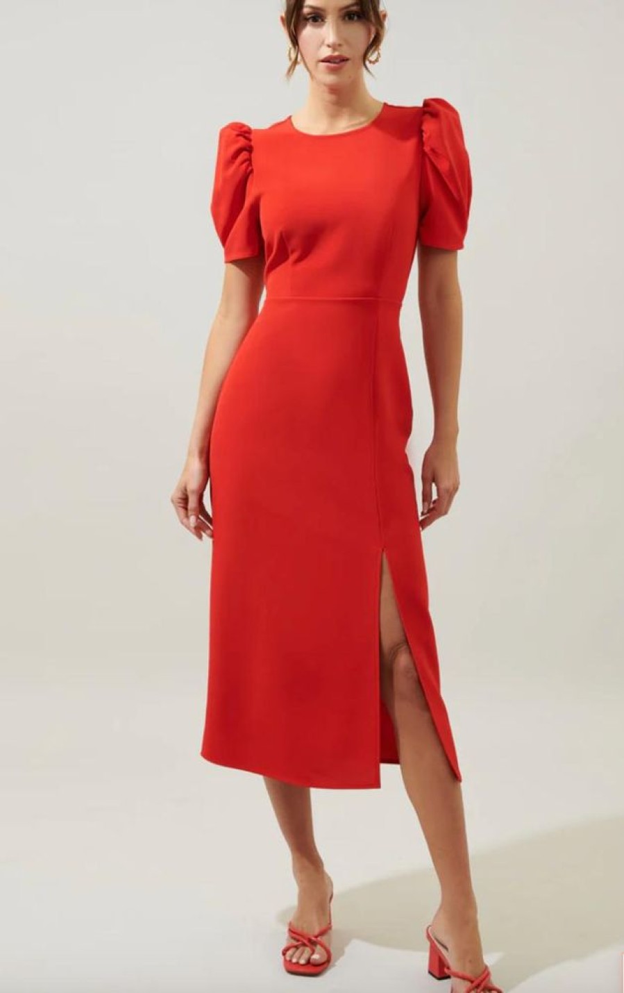 Clothing Sugar Lips Boss Lady Dress Red