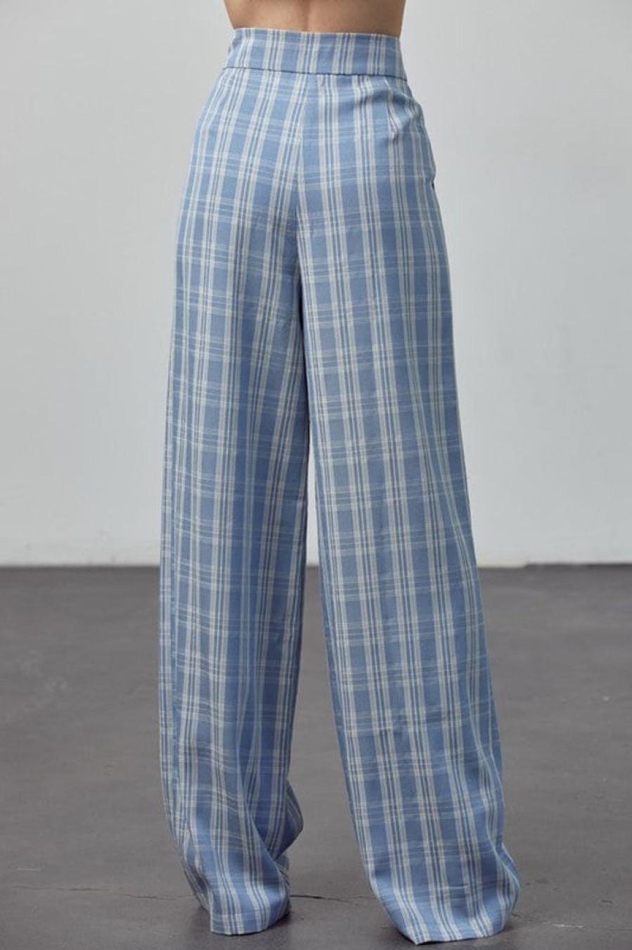 Clothing Renamed Keila Plaid Pants