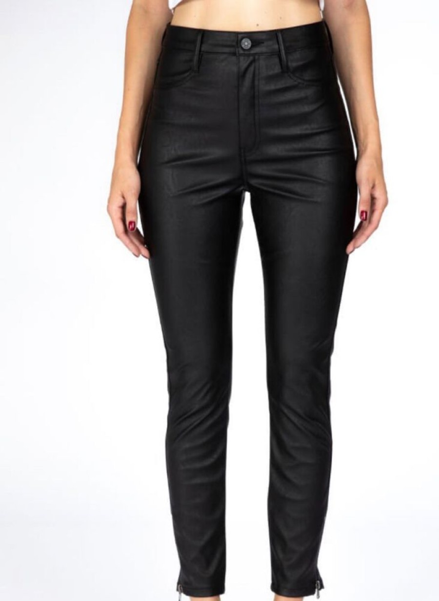 Clothing KanCan Gemma Vegan Leather Pants