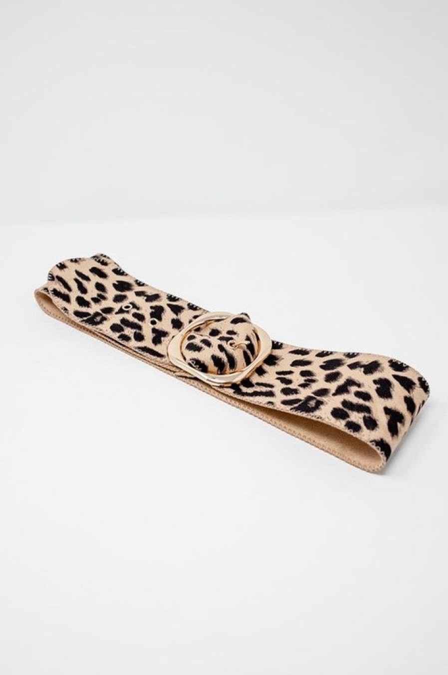 Accessories Q2 Lillian Belt Leopard Print