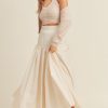 Clothing Mable Soraya Maxi Skirt Cream