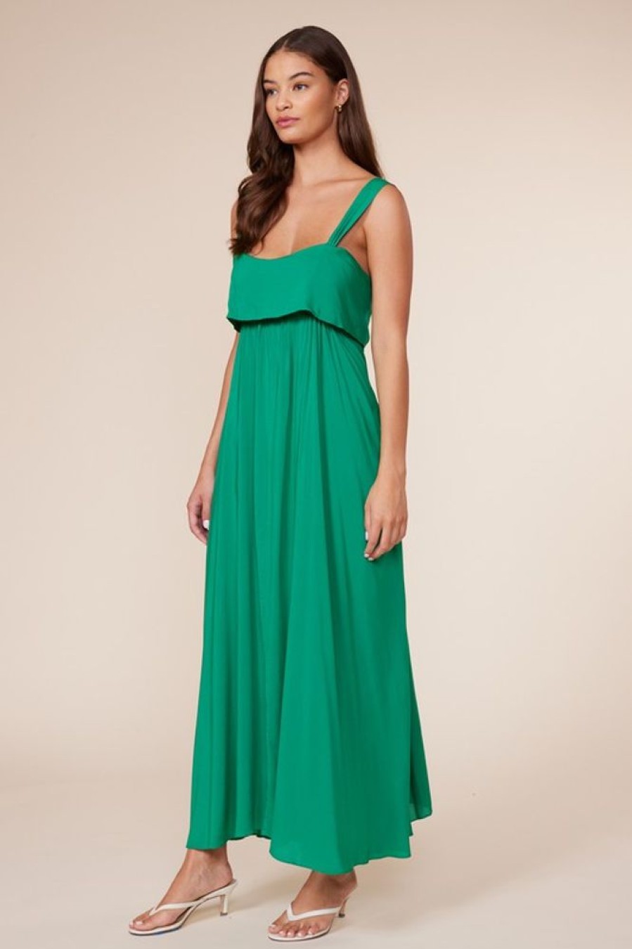 Clothing Lucy Paris Lucy Paris -Verona Maxi Dress- Green