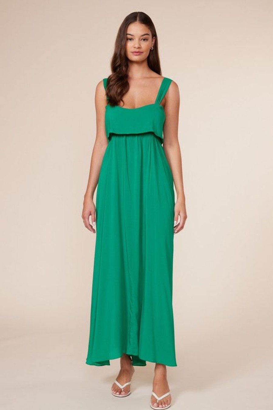 Clothing Lucy Paris Lucy Paris -Verona Maxi Dress- Green