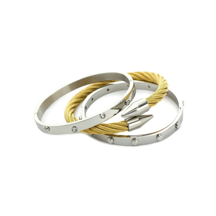 Accessories Artizan Joyeria Artizan -Passionate Stack- Gold/Silver