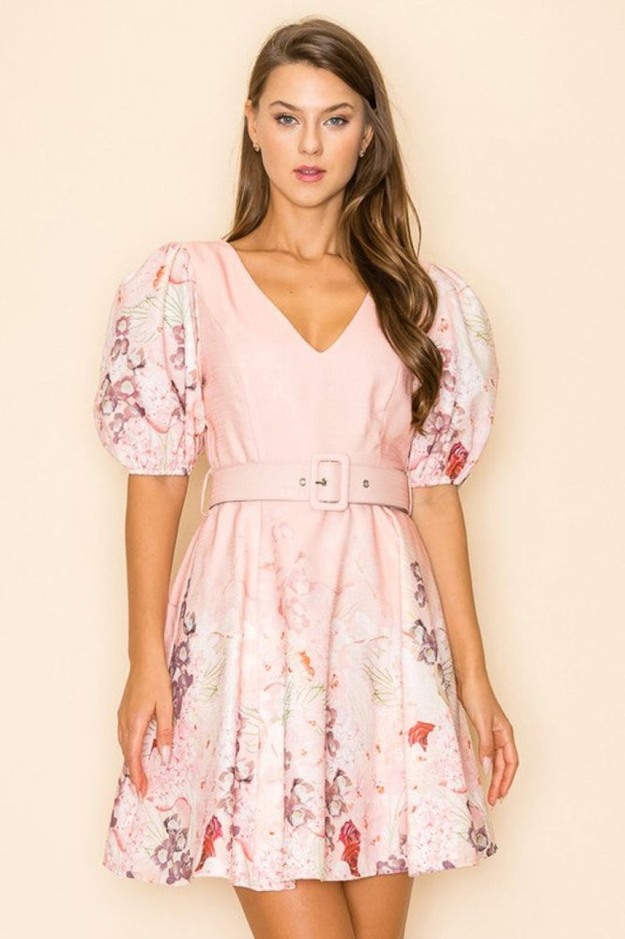 Clothing INA Esther Dress Peach