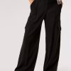 Clothing Apricot Inc Cargo Trousers Black