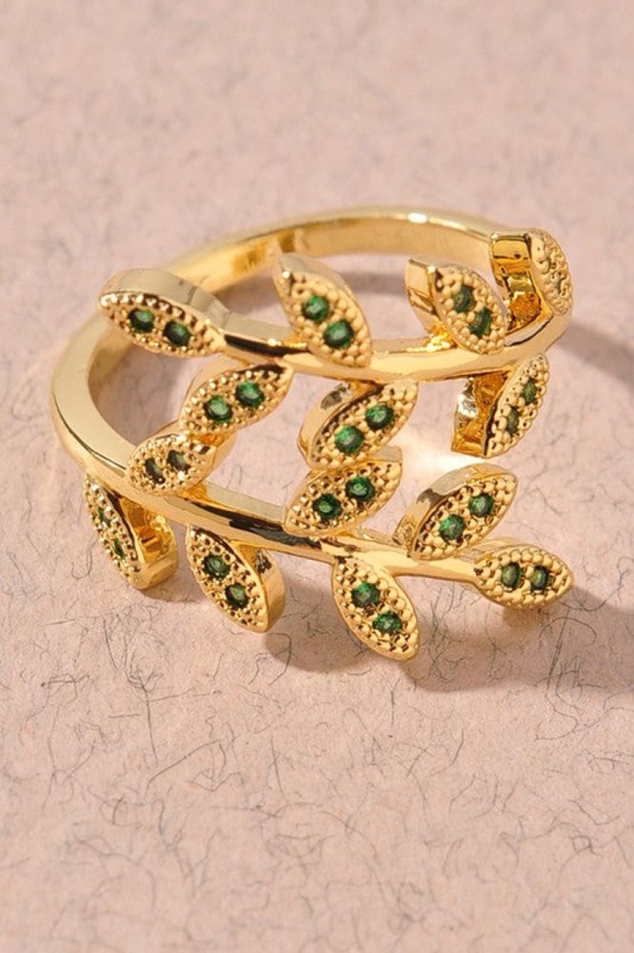 Accessories Merveille Leafy Ring