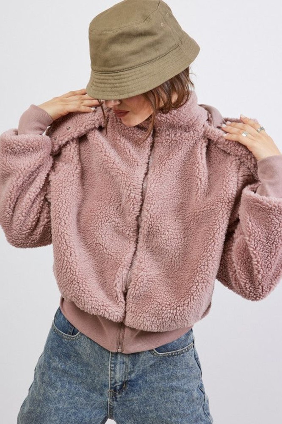 Clothing Signature 8 Leilani Jacket Dusty Rose