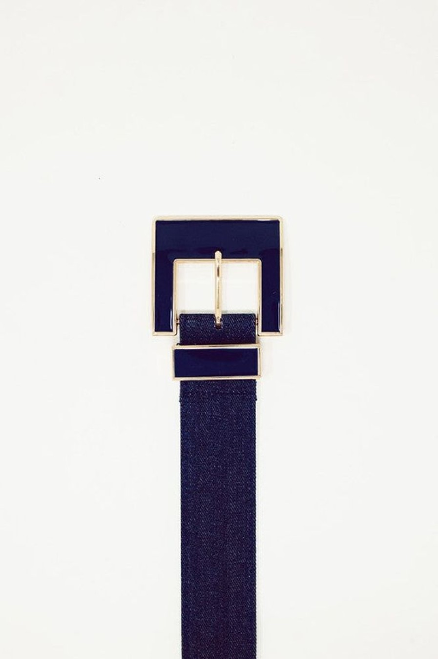 Accessories Q2 Kudos Denim Belt Blue