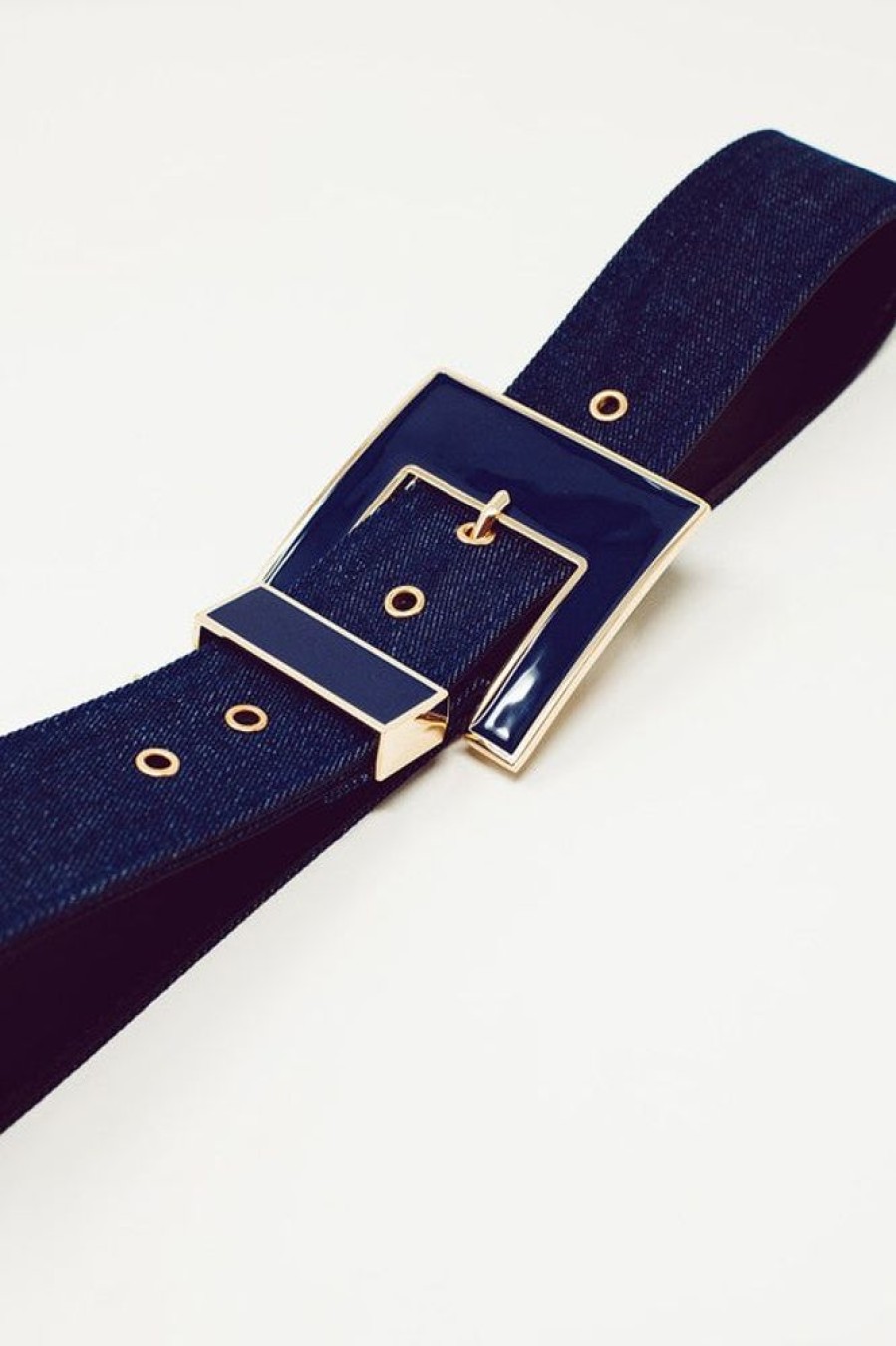 Accessories Q2 Kudos Denim Belt Blue