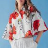 Clothing Trend Notes Elsie Blossom Top Red