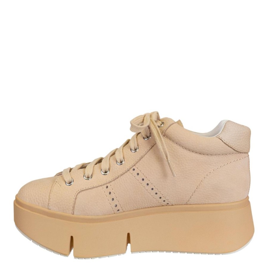 Shoes NAKED FEET Naked Feet - Essex In Platform High Top Sneakers Beige