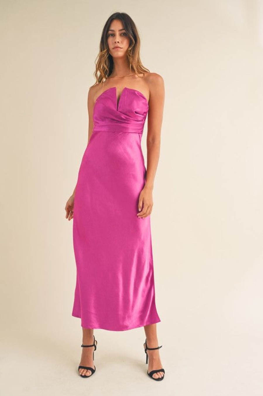 Clothing Mable Soledad Strapless Dress