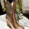 Shoes Chinese Laundry Cl -Cali Metallic Boot Metallic Copper