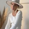 Accessories Olive & Pique Olive & Pique -Avril Hat- White