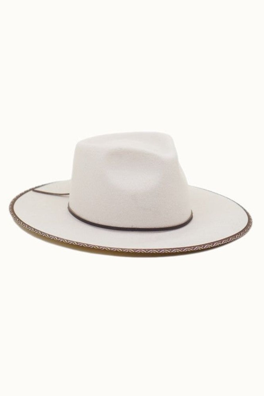 Accessories Olive & Pique Olive & Pique -Avril Hat- White