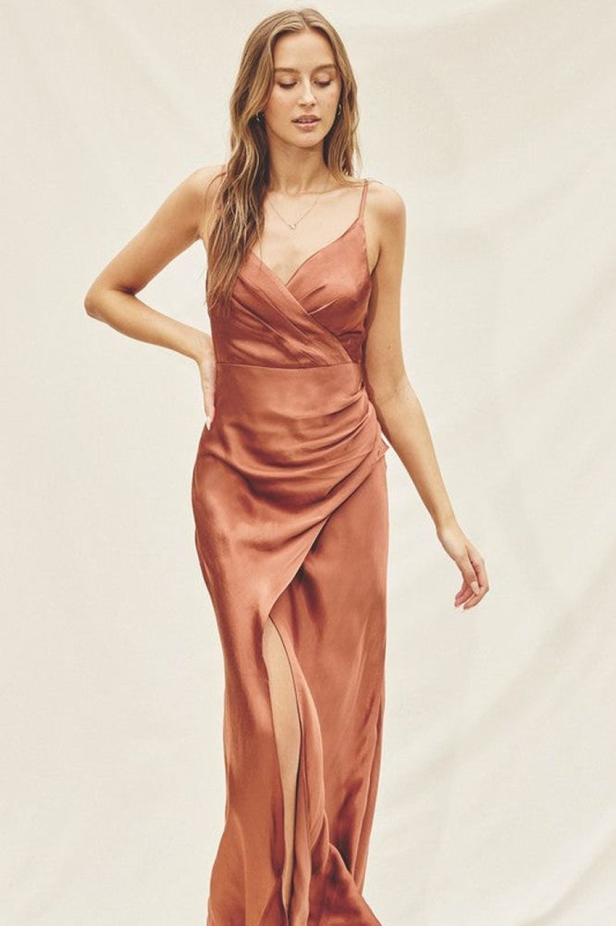 Clothing Dress Forum Brenda Dress Blushed Copper