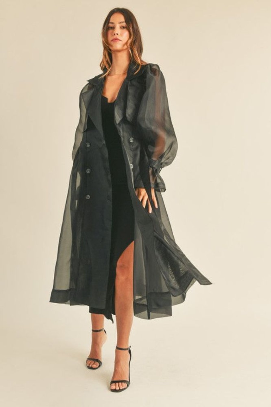 Clothing Mable Bradshaw Sheer Trench