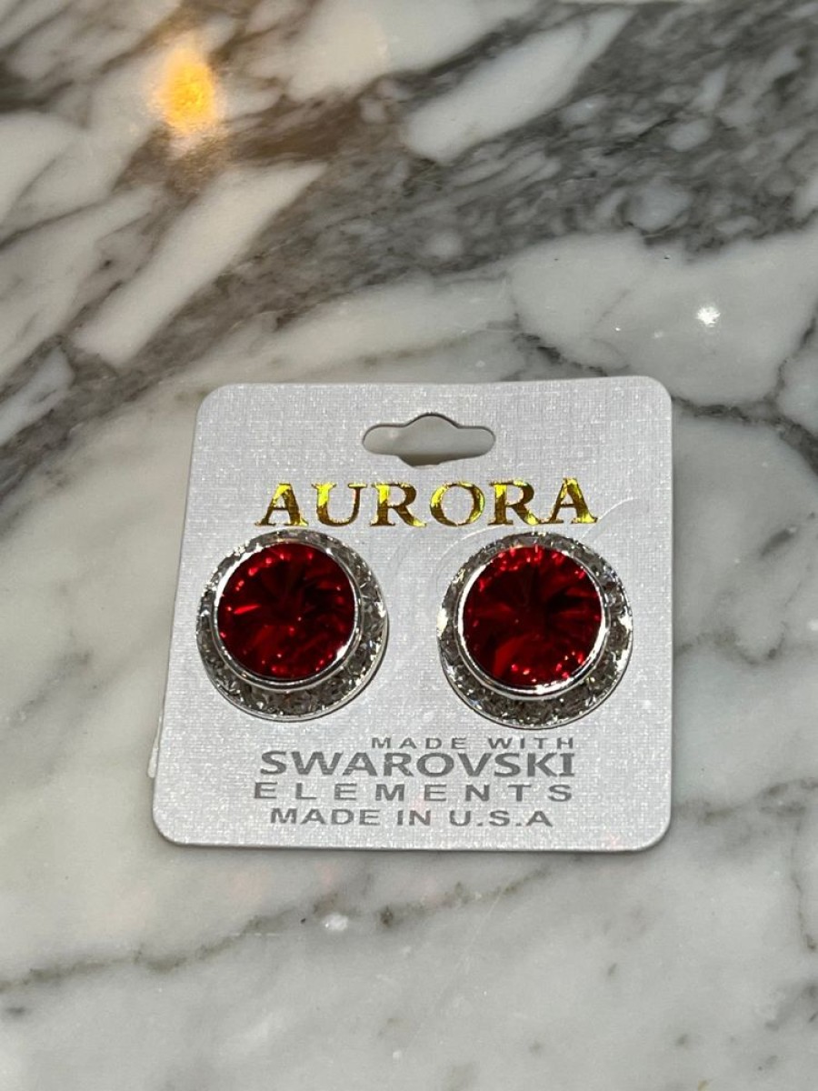 Accessories Joia Aurora Earrings Ruby