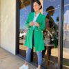 Clothing Cezele Jillian Coat Green