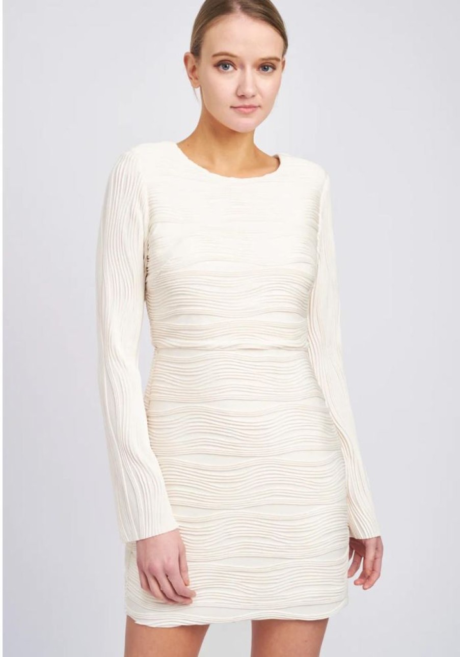 Clothing Ensaison Gaby Dress Ivory