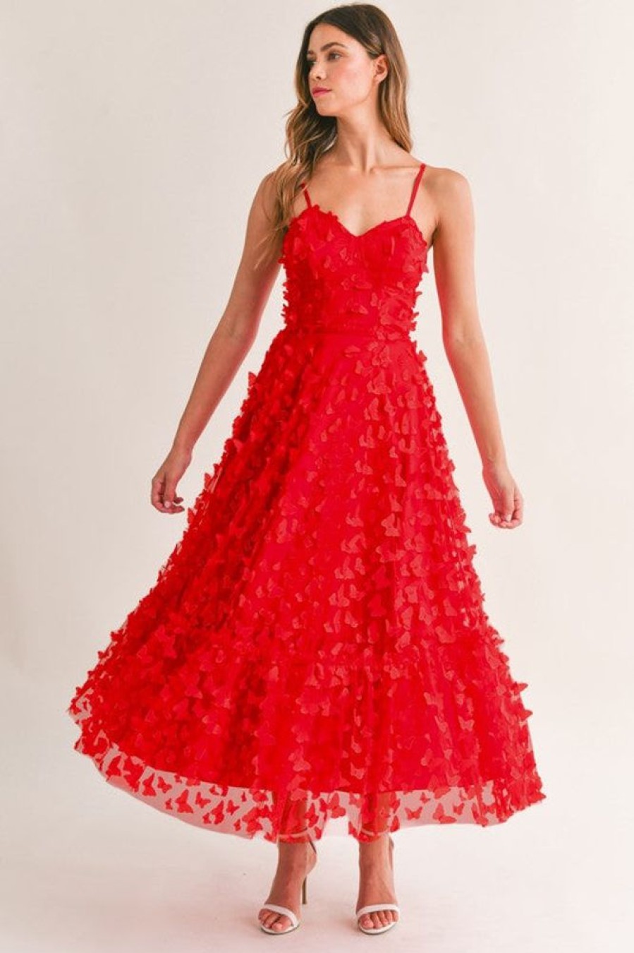 Clothing Mable Isabelle Tulle Dress Red