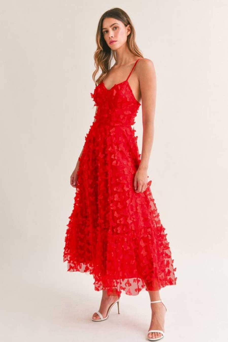 Clothing Mable Isabelle Tulle Dress Red