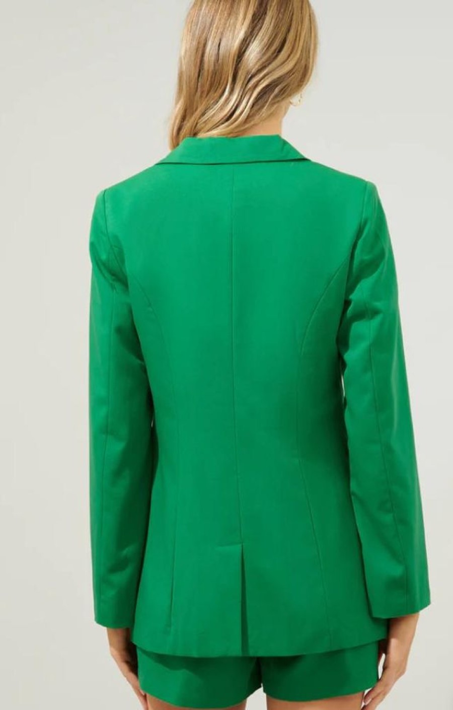 Clothing Sugar Lips Power Moves Blazer Green