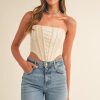 Clothing Mable Amanda Bustier Top