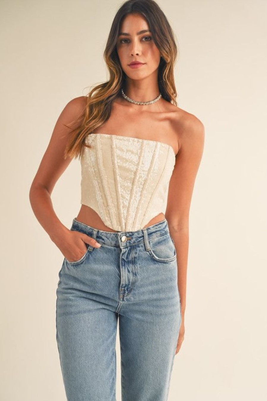 Clothing Mable Amanda Bustier Top