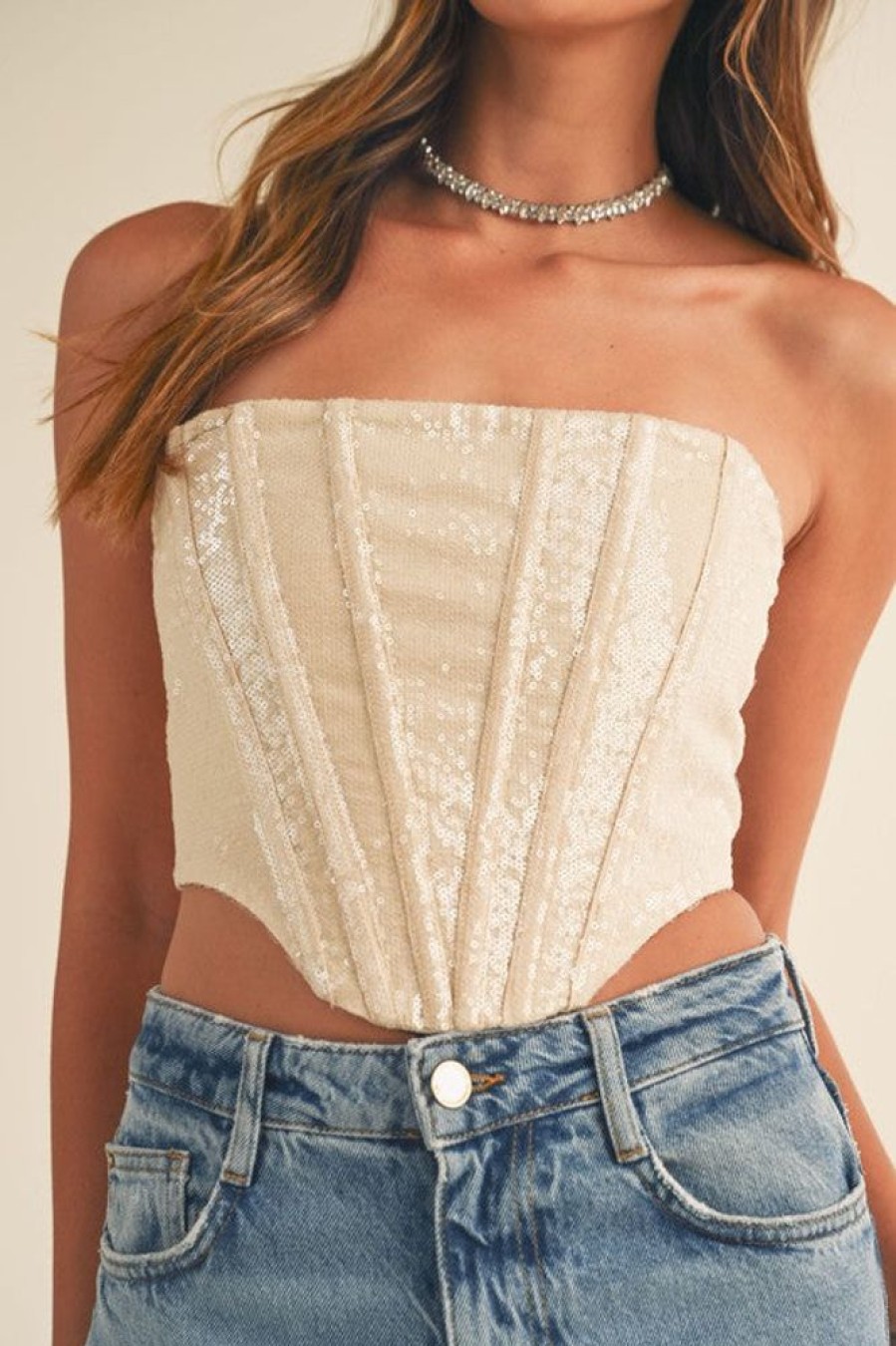 Clothing Mable Amanda Bustier Top