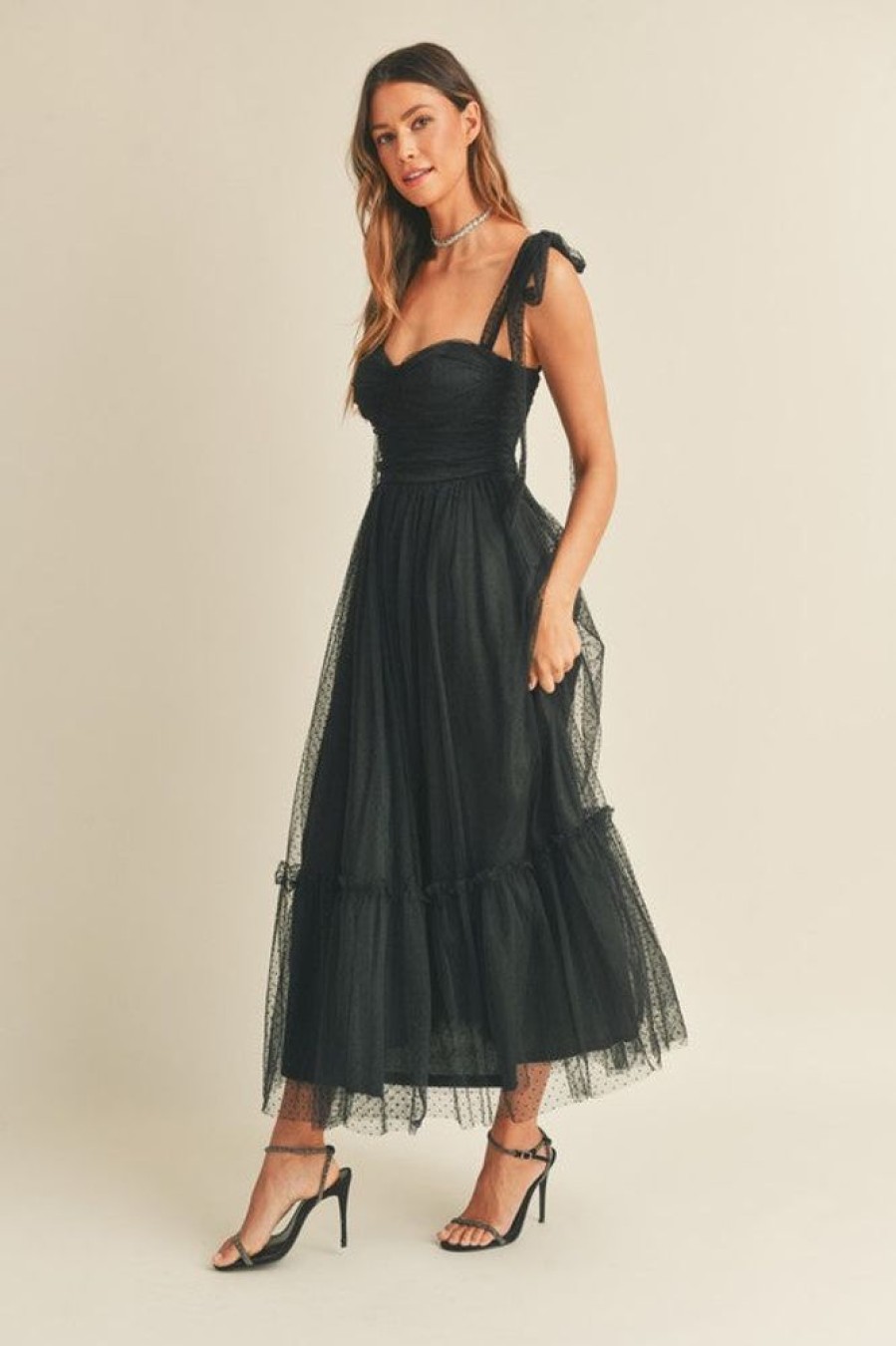 Clothing Mable Leila Tulle Dress Black