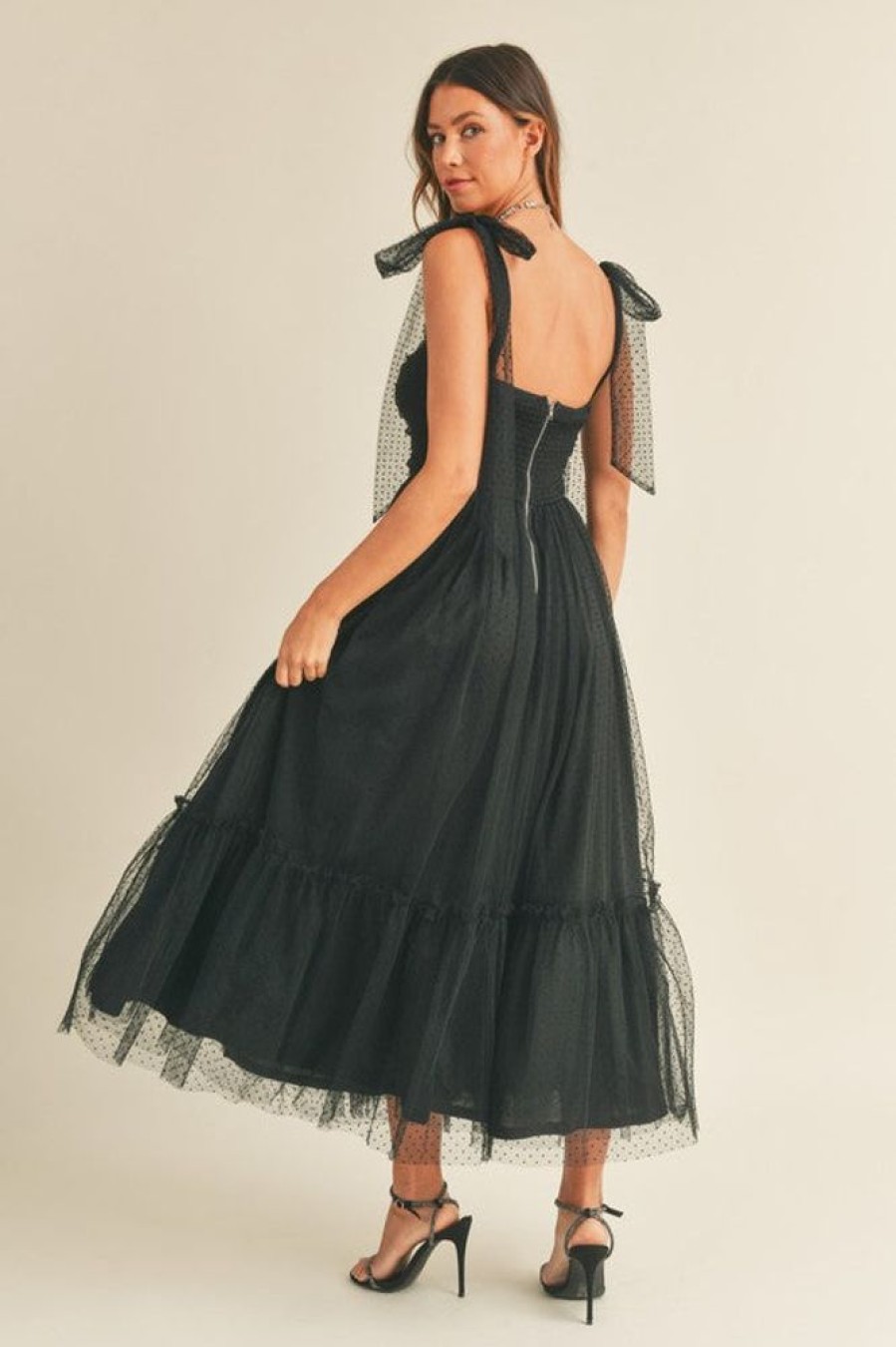 Clothing Mable Leila Tulle Dress Black