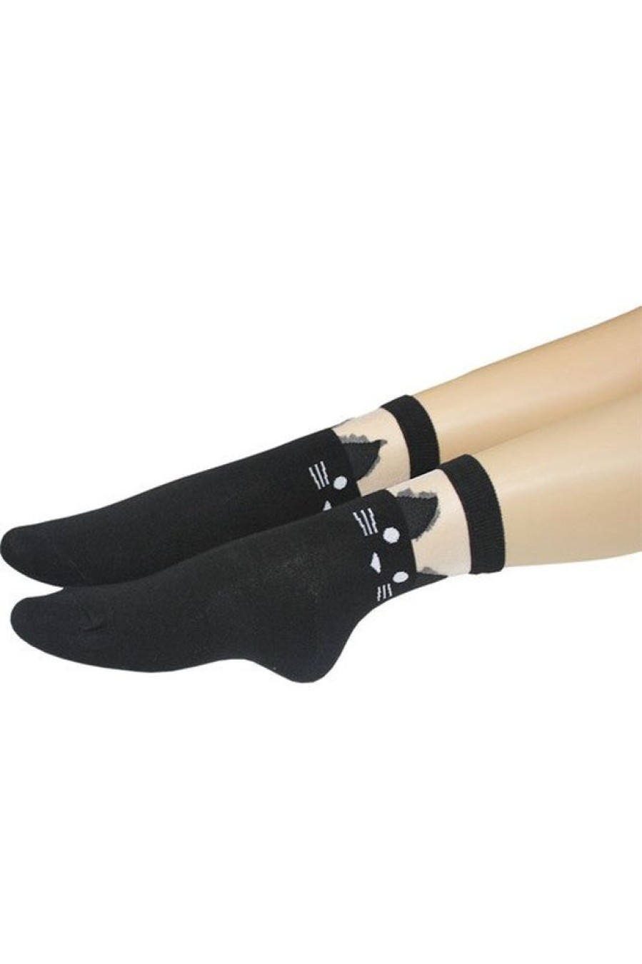 Accessories Bestline Kat Sheer Socks Black