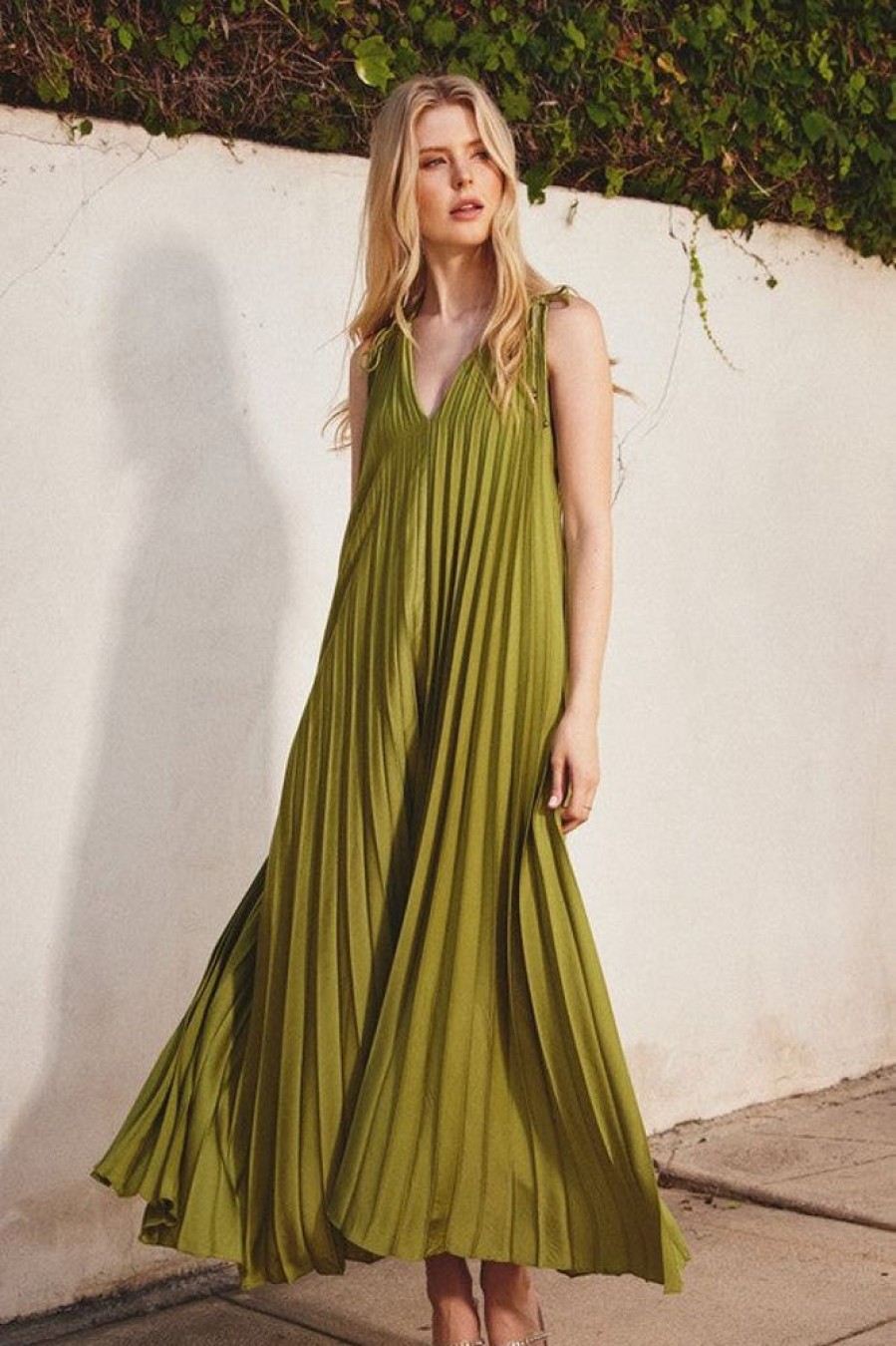 Clothing Dress Forum Candace Dress Green Tea