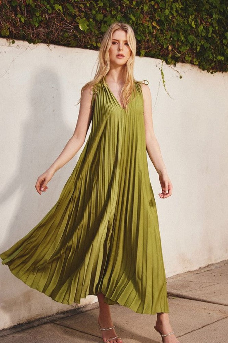 Clothing Dress Forum Candace Dress Green Tea