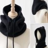 Accessories Miss Sparkling Valentina Hooded Scarf Black