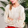 Clothing Vine & Love Cleo Metallic Sweater Gold