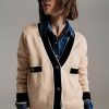 Clothing Q2 Olivia Cardigan Beige