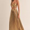 Clothing Mable Natalia Metallic Set Gold