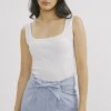 Clothing KanCan Arya Paperbag Shorts Blue