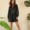 Clothing Mulla Aline Mini Dress Black