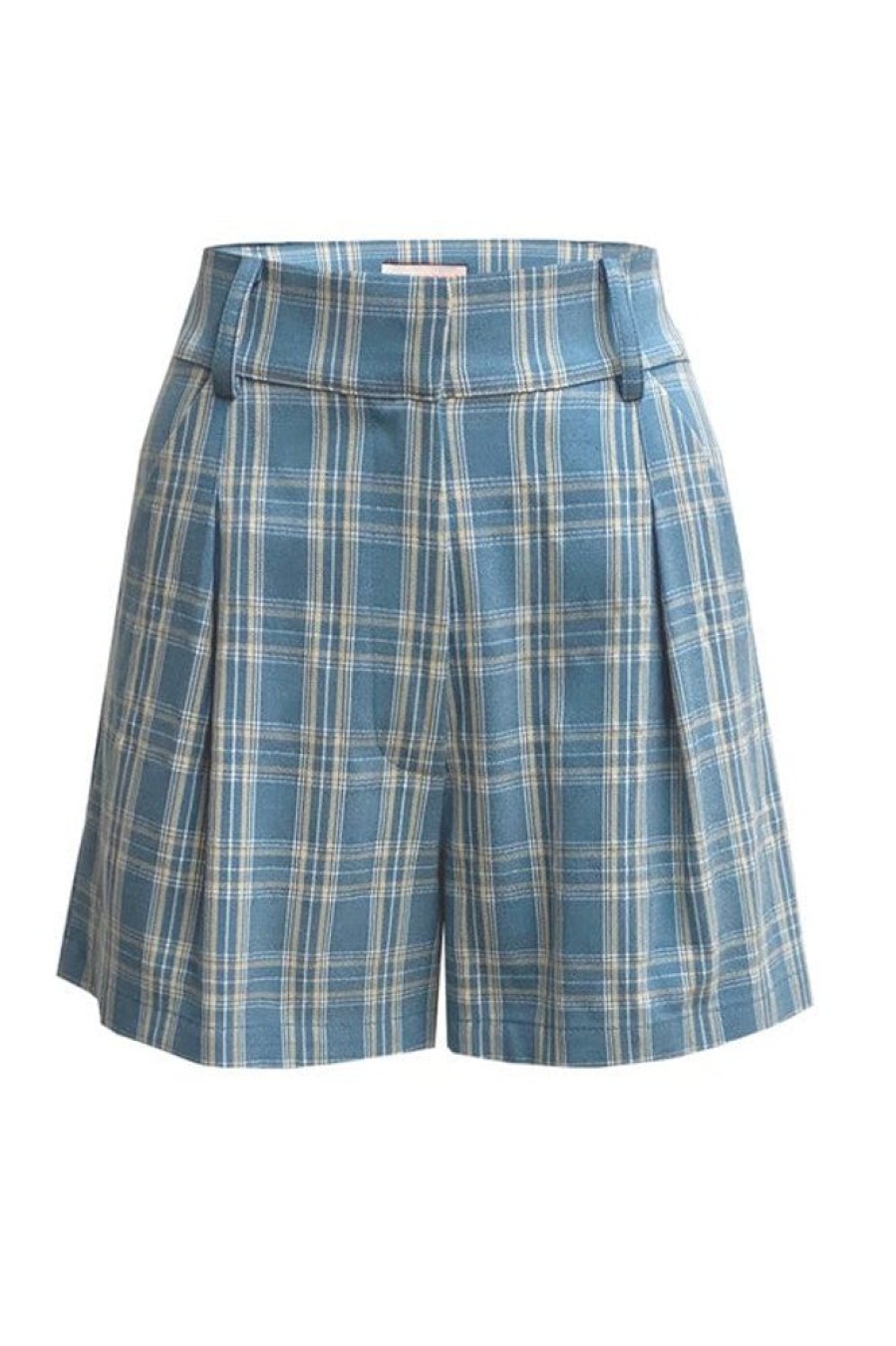 Clothing Renamed Keila Plaid Shorts